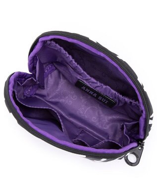 ANNA SUI ヴァケーション ラウンドポーチ クロ