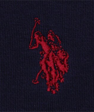 WEGO 【WEB限定/ユニセックス着用ITEM/25年秋冬新作/SMLサイズ展開】別注U.S.POLO ASSN.　ZIPパーカー ネイビー