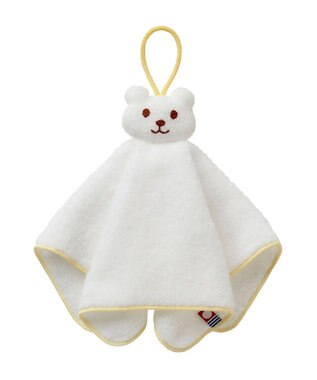 MIKI HOUSE HOT BISCUITS 【ミキハウス】 無撚糸バスポンチョギフトセット【BOX付き】 黄