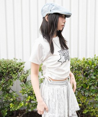 WEGO クラフトデザインサイドドロストT 柄3