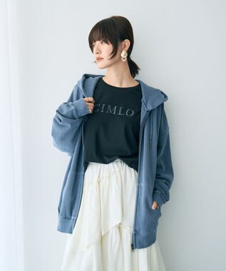 YECCA VECCA スパンコールロゴTee Off White