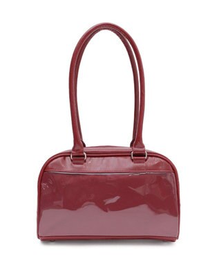 WEGO 【痛バ＆推し活】チャーム付きボストン痛バッグ レッド