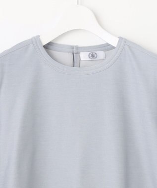 J.PRESS LADIES デニムライクジャージー カットソー スカイブルー系