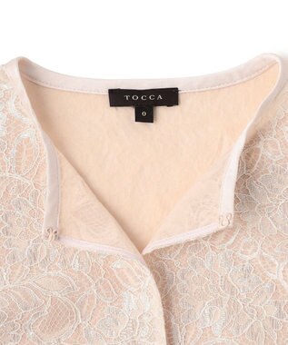 TOCCA LACE MEADOW BOLERO ボレロ ピンク系