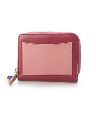 UNBILLION perche ジェムストーンチャームハーフラウンドウォレット