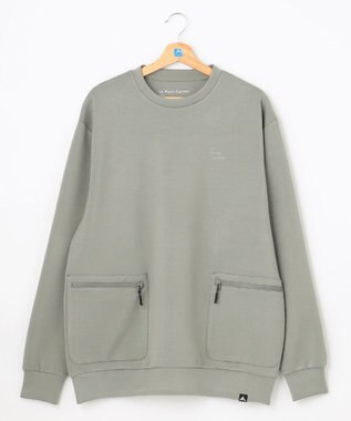 SHARE PARK MENS 【UNISEX】エアリッチダンボールクルーネック（L・XLサイズ） グリーン