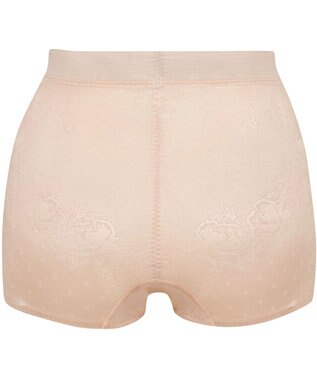 Wing ガードル 夏の汗ムレから解放 おなか押さえ ヒップアップ ウエストくいこみにくい 【ときはなつパンツ】 ショート丈 KQ2514 ウイング／ワコール ベージュ