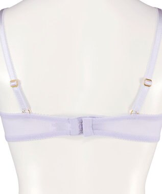 San-ai Resort（三愛水着楽園） 【northerly bra フィットシリーズ 谷間メイク】 カシュクールレースモールド ブラジャー＆ショーツSet B～Fカップ ブルー