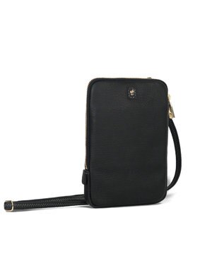 PELLE BORSA お財布機能縦ポシェット Reinette レネット 4784 ブラック