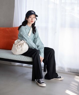 WEGO ドロストBIGショルダー オフホワイト