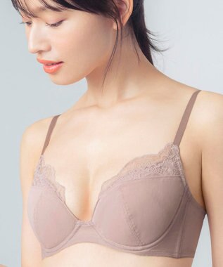 Wing ブラジャー 脇高設計 脇肉・背中すっきり バストふっくら 【脇肉スマートブラ】 ブラ KB2640 ウイング／ワコール ラズベリー