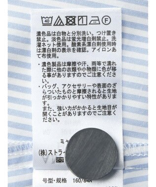 AMERICAN HOLIC サラックールタック使いブラウス Stripe