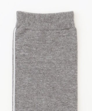 PW CIRCULUS 【WOMEN】【土踏まずをサポート】ロゴポイント ハイソックス グレー系