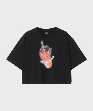 Paul Smith Neon Drink 半袖Tシャツ ブラック
