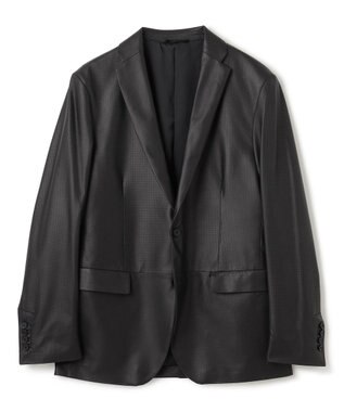 JOSEPH HOMME ライトパンチングレザー　ジャケット ブラック系