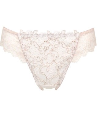 Wing Wing Lesiage　【2710シリーズ】Ｔバックショーツ　はきこみ丈あさめ　ウイング／ワコール　PF2712 カカオ