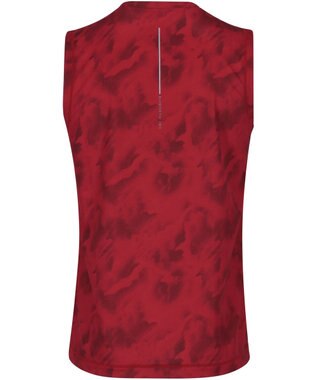 CW-X 【MEN】 CW-X トップス 【薄軽ランニングシャツ】 ノースリーブ タンクトップ Ｕネック 吸汗速乾性(本体) メンズ DLO150 /ワコール レッド