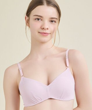 une nana cool 【リニューアル】364ブラ シンプル ノンワイヤーブラ