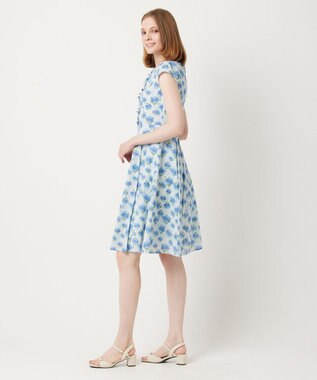 TOCCA 【洗える】FLOWER BUD ドレス ブルー系5