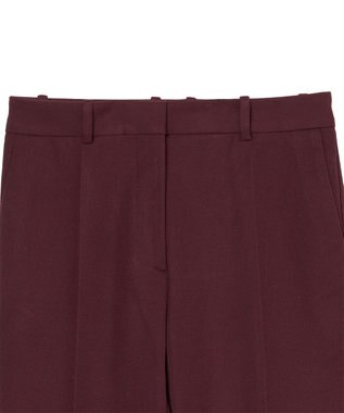 JOSEPH ギャバジンストレッチ　スリムストレートトラウザーズ Merlot