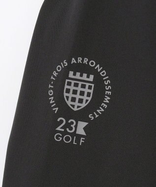 23区GOLF 【MEN】ライトフーデットブルゾン ブラック系