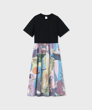 Paul Smith River Collage コンビネーション ワンピース