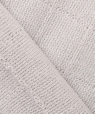 J.PRESS LADIES 【洗える】WINDY JACKET ニット ジャケット グレージュ系