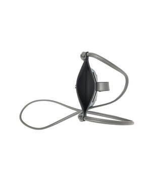 style code 【PADMA/パドマ】ベルトデザイン　シュリンクレザーマルチポシェット ブルーグレー