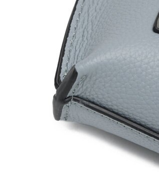 style code 【PADMA/パドマ】ベルトデザイン　シュリンクレザーマルチポシェット ブルーグレー