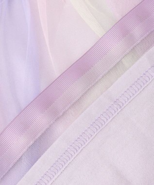 ANY KIDS レインボー チュール チュニック ラベンダー系