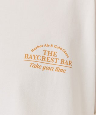 AMERICAN HOLIC BARロゴプリントTシャツ Off White