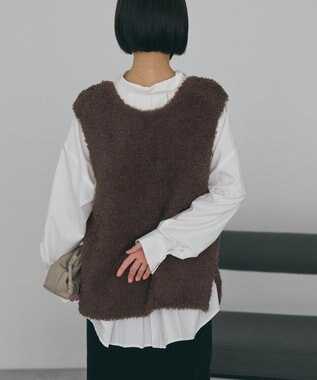 AMERICAN HOLIC フェアリーベスト Brown