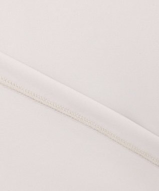 ICB L 【洗える】シャイニースムース ハイネックカットソー ライトグレー系