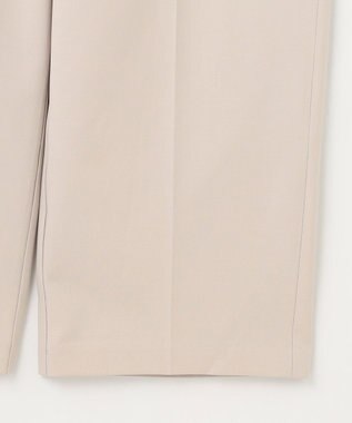 ANY L 【洗濯機可/ストレッチ/ウエストゴム/セットアップ可】イージーケアワイドパンツ ベージュ