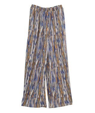 Green Parks シアーワイドパンツ Orange