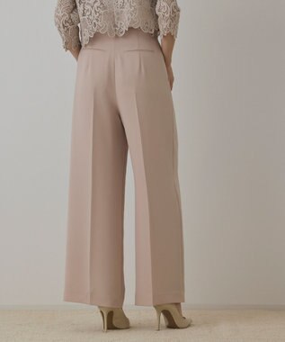 GRACE CONTINENTAL ハイウエストワイドパンツ ピンク