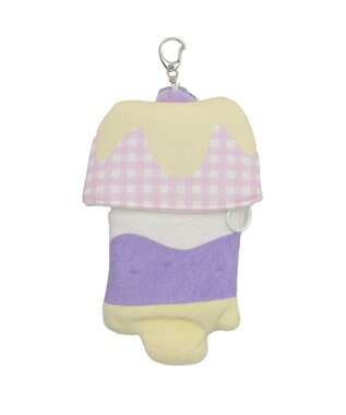 WEGO スイーツアニマルカードホルダーリールキーホルダー 柄1