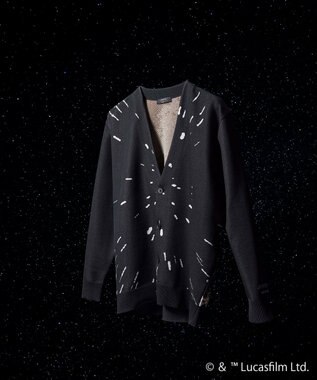 JOSEPH HOMME 【WEB限定】【スター・ウォーズ 】 JOSEPH HOMME スター・ウォーズ / ジャガードカーディガン ブラック系