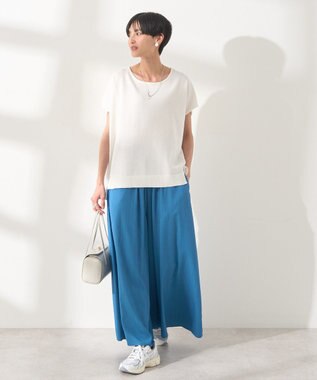 AMERICAN HOLIC フレンチスリーブニットプルオーバー Off White