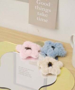 WEGO Lモチーフファーピン 柄1