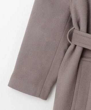 GRACE CONTINENTAL オーバーサイズミリタリーコート グレー