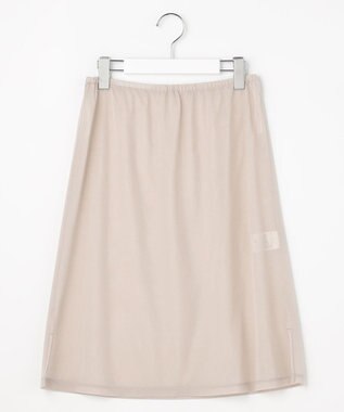 J.PRESS LADIES L 【WEB限定】プレーティングジャージー ワンピース グレージュ系
