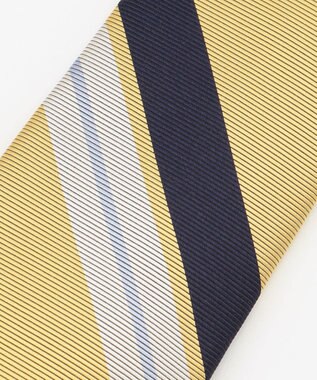 J.PRESS MEN シルクツイルストライプ ネクタイ ネイビー系2