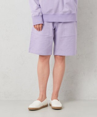 JOSEPH ABBOUD MOUNTAIN 【SPACE／UNISEX】オーガニックコットン使用 ヴィンテージインレー ショートパンツ