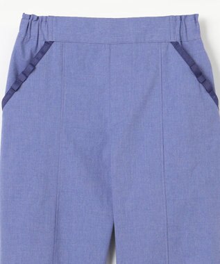 組曲 KIDS 【110-140㎝】シャーリング パンツ ブルー