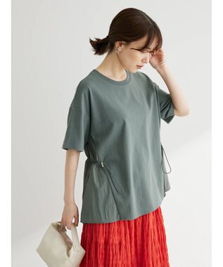 Green Parks 脇ドロストドッキングプルオーバー Khaki