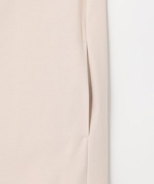 J.PRESS LADIES L 【WEB限定】プレーティングジャージー ワンピース グレージュ系