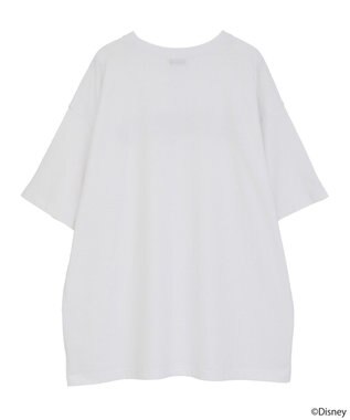 earth music&ecology Ｐｌｕｔｏ／プリントビッグＴＥＥ Off White