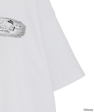earth music&ecology Ｐｌｕｔｏ／プリントビッグＴＥＥ Off White