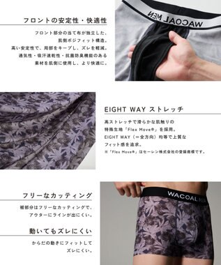 WACOAL MEN ボクサーパンツ 【DREAMS COME TRUE 35th Anniversaryコラボ】 メンズ 下着 【気持ちいいパンツ】 ズレにくい 前閉じ 通気性 吸汗速乾性 抗菌防臭 ドリカム フリーカッティング(裾部分) WT3422 /ワコールメン ピンク